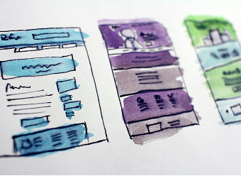 Intranet redesign illustration